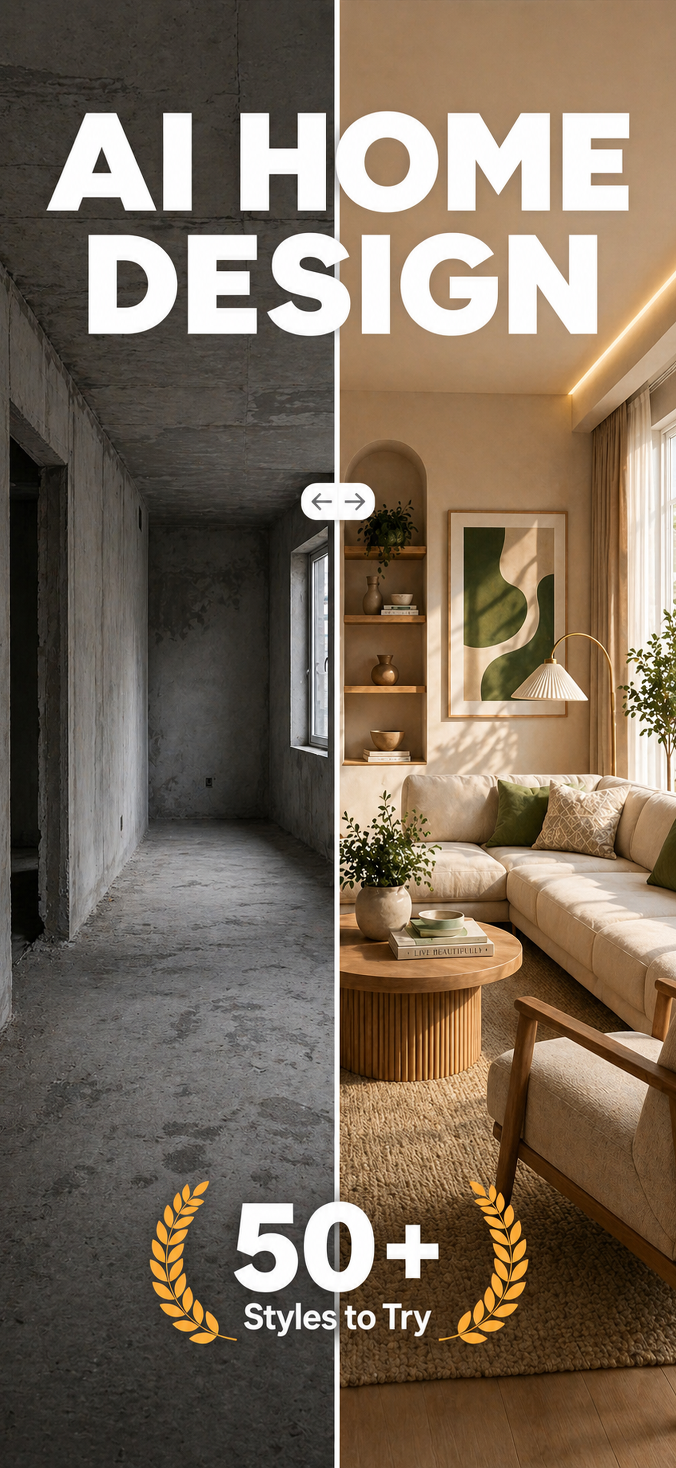 Roomilo AI home design screenshot